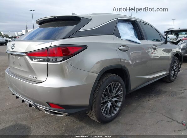 2T2YZMDA7MC299206 2021 LEXUS RX 350 Серебряный Задняя правая четверть