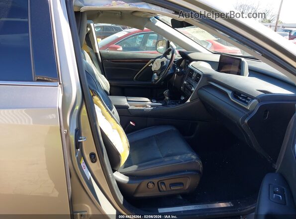 2T2ZZMCA1HC081709 2017 LEXUS RX 350 Серый Вид салона спереди