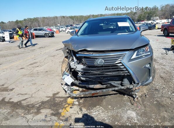 2T2ZZMCA1HC081709 2017 LEXUS RX 350 Серый Вид щитка приборов