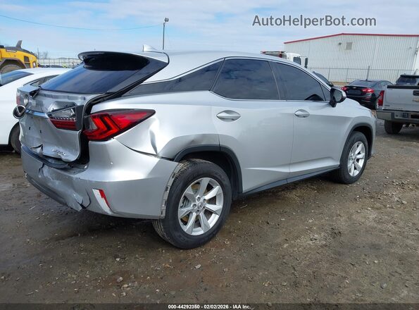 2T2ZZMCA2HC044491 2017 LEXUS RX 350 Серый Задняя правая четверть