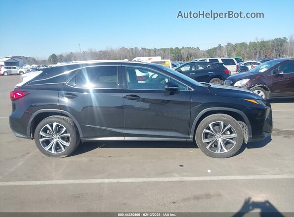 2T2ZZMCA2JC101813 2018 LEXUS RX 350 Черный Вид задней части салона