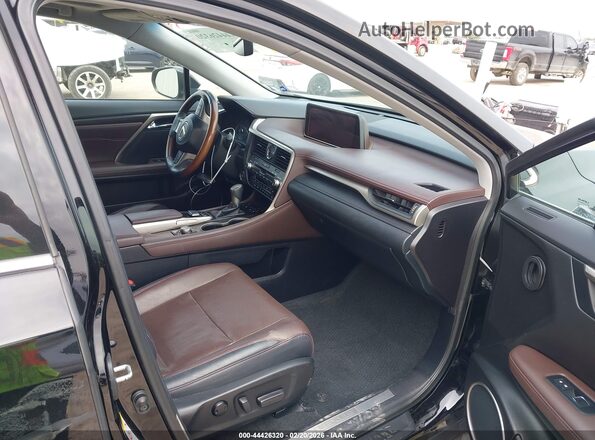 2T2ZZMCA3GC017525 2016 LEXUS RX 350 Черный Вид салона спереди