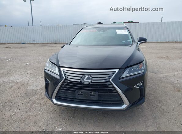 2T2ZZMCA3GC017525 2016 LEXUS RX 350 Черный Вид щитка приборов