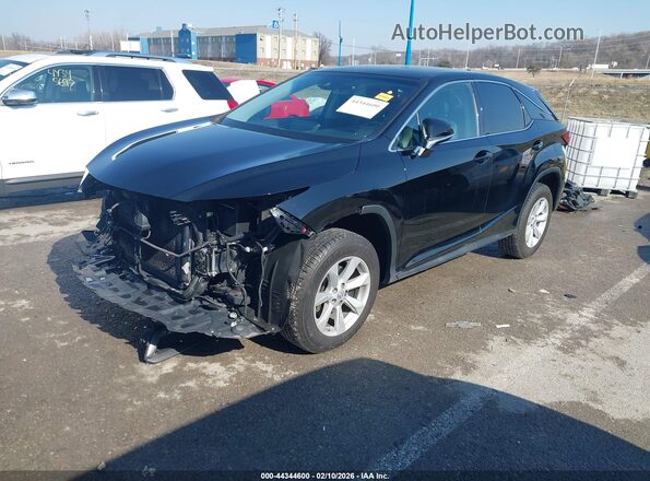 2T2ZZMCA4HC057646 2017 LEXUS RX 350 Черный Передняя левая четверть