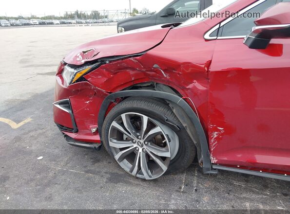 2T2ZZMCA4JC102915 2018 LEXUS RX 350 Красный Вид спереди