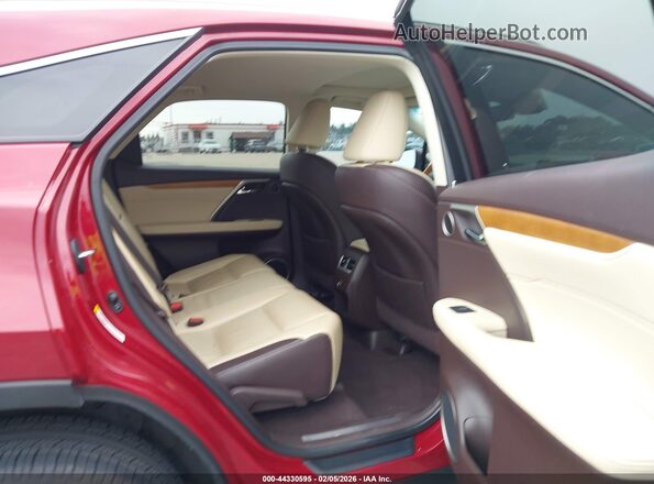 2T2ZZMCA4JC102915 2018 LEXUS RX 350 Красный Вид наклейки с VIN-кодом
