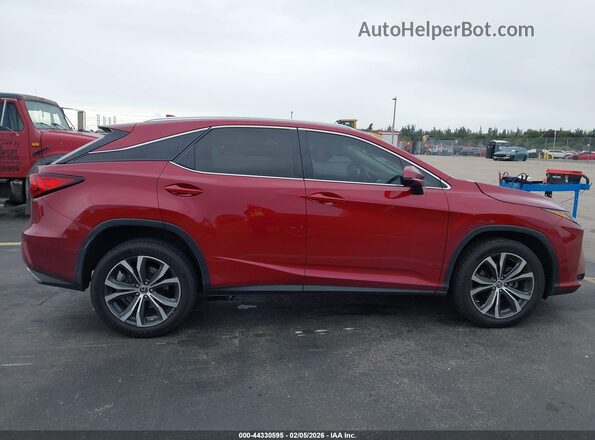 2T2ZZMCA4JC102915 2018 LEXUS RX 350 Красный Вид задней части салона