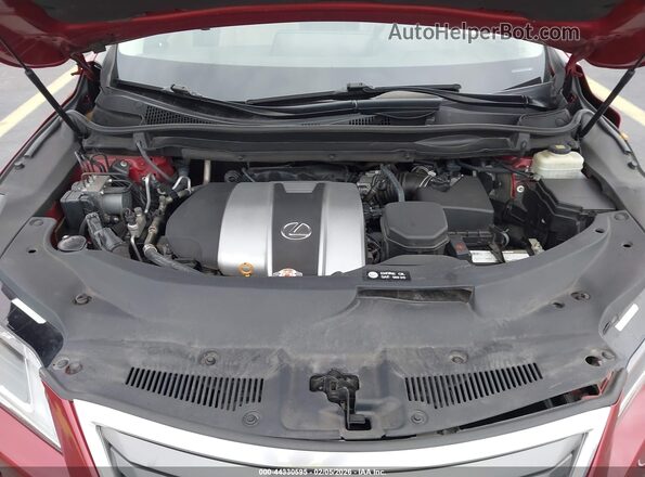 2T2ZZMCA4JC102915 2018 LEXUS RX 350 Красный Вид сзади