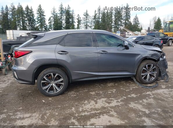 2T2ZZMCA5HC073807 2017 LEXUS RX 350 Серый Вид задней части салона