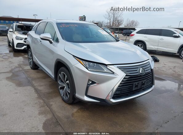 2T2ZZMCA5JC110280 2018 LEXUS RX 350 Silver Przód prawy