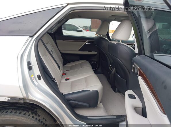 2T2ZZMCA5JC110280 2018 LEXUS RX 350 Silver Widok naklejki z numerem VIN