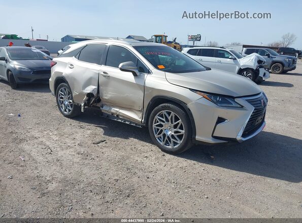 2T2ZZMCA6GC017101 2016 LEXUS RX 350 Желто-коричневый Передняя правая четверть