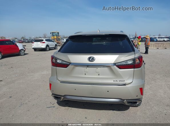 2T2ZZMCA6GC017101 2016 LEXUS RX 350 Желто-коричневый 