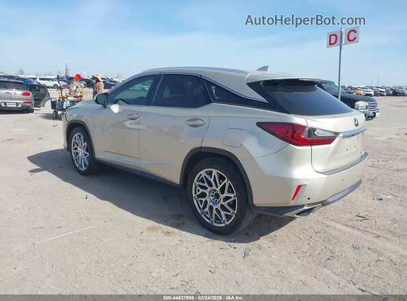 2T2ZZMCA6GC017101 2016 LEXUS RX 350 Желто-коричневый Задняя левая четверть