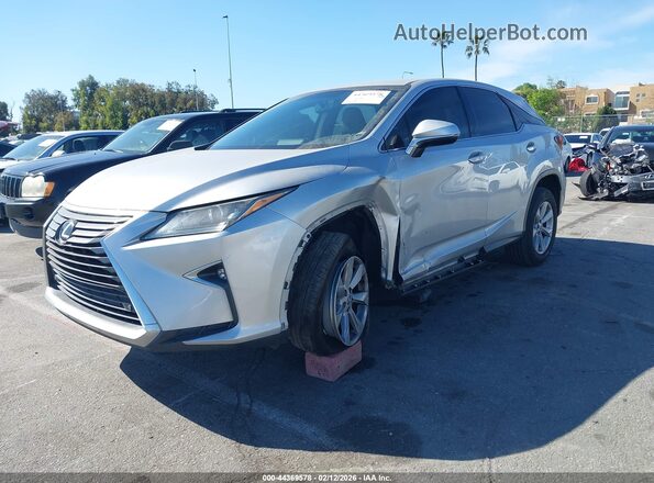 2T2ZZMCA6GC021133 2016 LEXUS RX 350 Серебряный Передняя левая четверть