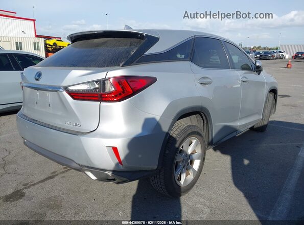 2T2ZZMCA6GC021133 2016 LEXUS RX 350 Серебряный Задняя правая четверть