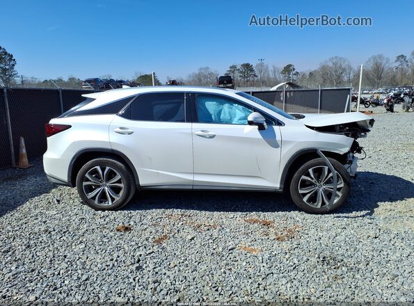 2T2ZZMCA6JC113107 2018 LEXUS RX 350 White Widok zestawu wskaźników
