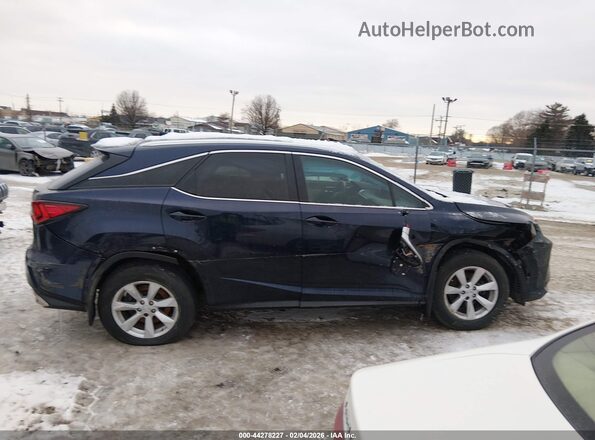 2T2ZZMCA7GC005345 2016 LEXUS RX 350 Dark Blue Rear interior view
