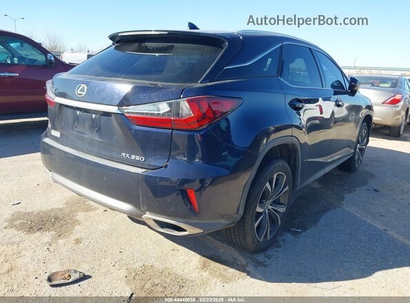 2T2ZZMCA8GC018296 2016 LEXUS RX 350 Синий Задняя правая четверть