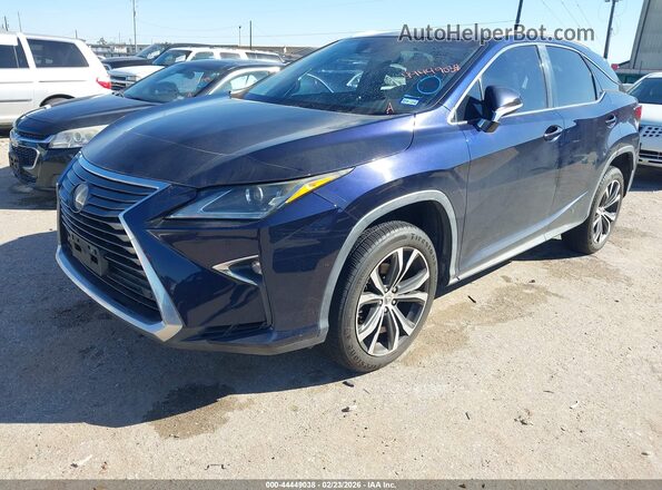 2T2ZZMCA8GC018296 2016 LEXUS RX 350 Синий Передняя левая четверть