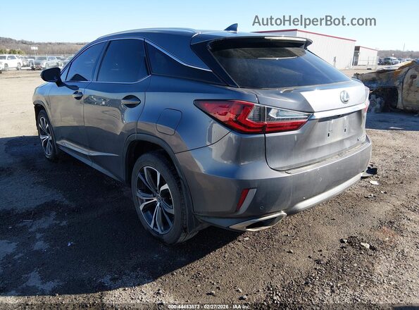 2T2ZZMCA8HC061683 2017 LEXUS RX 350 Gray Trasero izquierdo