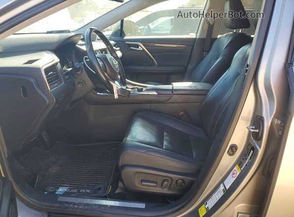 2T2ZZMCA8JC093877 2018 LEXUS RX Серый Вид салона спереди