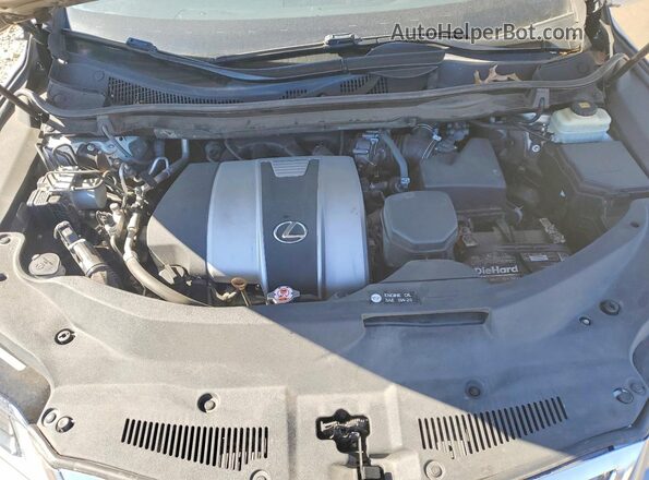 2T2ZZMCA8JC093877 2018 LEXUS RX Серый Вид подкапотного пространства