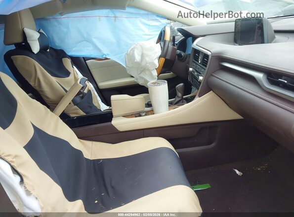 2T2ZZMCA9GC011129 2016 LEXUS RX 350 Черный Вид салона спереди