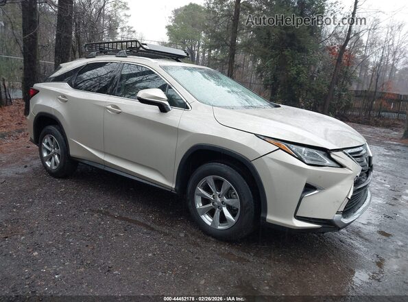 2T2ZZMCA9HC036663 2017 LEXUS RX 350 Бежевый Передняя правая четверть