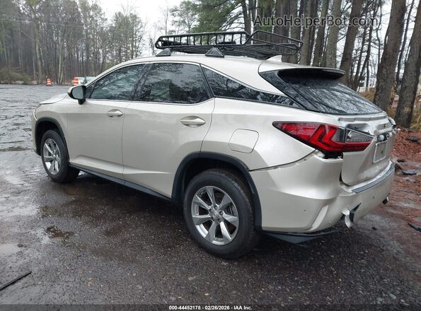 2T2ZZMCA9HC036663 2017 LEXUS RX 350 Бежевый Задняя левая четверть