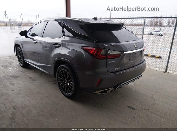 2T2ZZMCA9HC050496 2017 LEXUS RX 350 Серый Задняя левая четверть