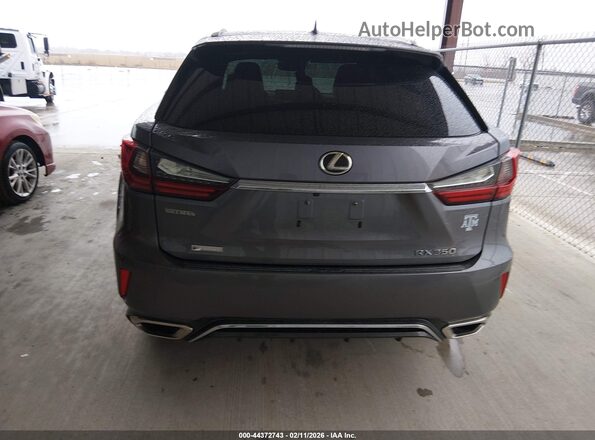 2T2ZZMCA9HC050496 2017 LEXUS RX 350 Серый 