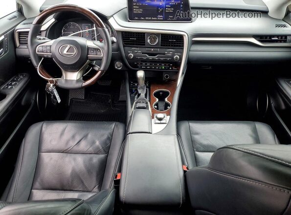 2T2ZZMCAXGC025914 2016 LEXUS RX Угольный Вид панели приборов