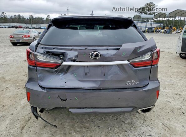 2T2ZZMCAXGC025914 2016 LEXUS RX Угольный Вид сзади