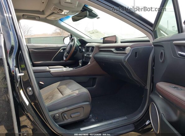 2T2ZZMCAXHC059529 2017 LEXUS RX 350 Черный Вид салона спереди