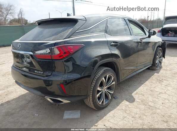 2T2ZZMCAXHC059529 2017 LEXUS RX 350 Черный Задняя правая четверть