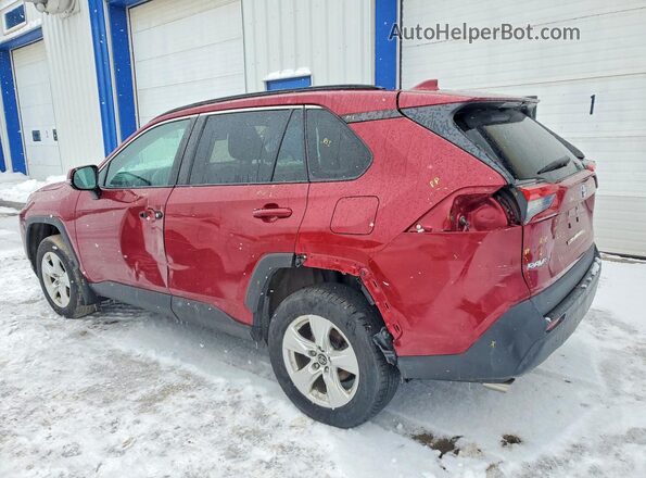 2T3B1RFV4KC052650 2019 TOYOTA LE Красный Задняя левая четверть