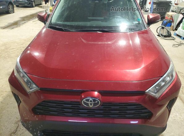 2T3B1RFV4KC052650 2019 TOYOTA LE Красный Вид подкапотного пространства