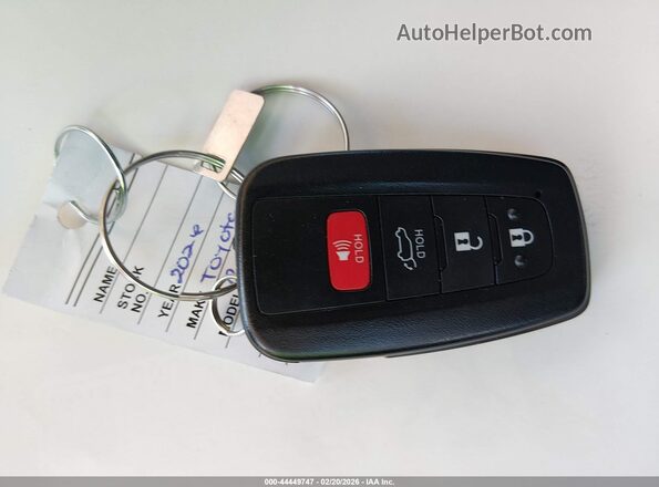 2T3C1RFV0SW430207 2025 TOYOTA LE Gray წინა პანელის ხედი
