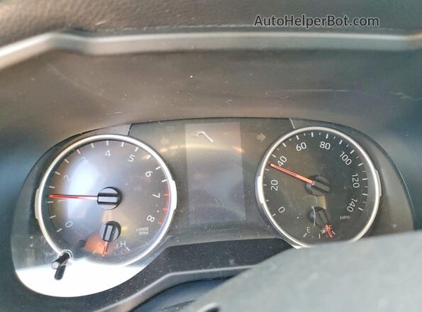 2T3C1RFV3KC008126 2019 TOYOTA LE Угольный Вид щитка приборов