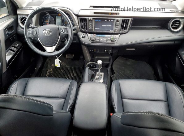 2T3DFREV8HW563300 2017 TOYOTA LIMITED Белый Вид панели приборов