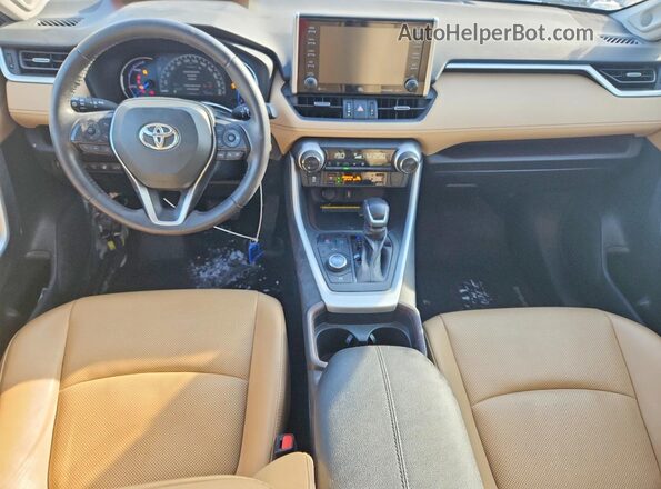 2T3DWRFV1LW094199 2020 TOYOTA LIMITED Белый Вид панели приборов