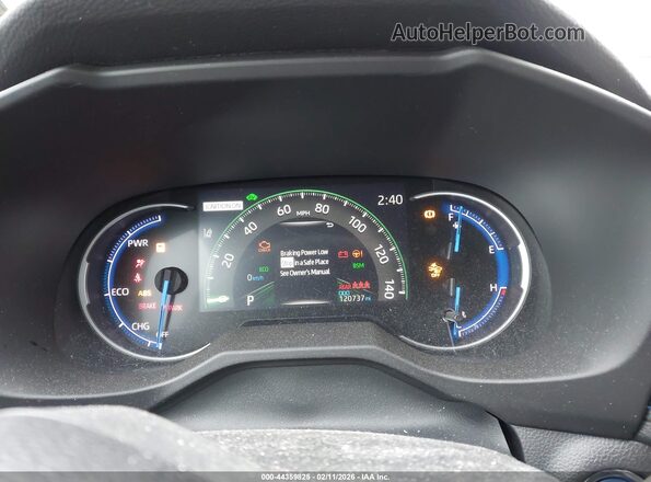 2T3E6RFV2MW011367 2021 TOYOTA RAV4 HYBRID Gray Vista de los asientos traseros