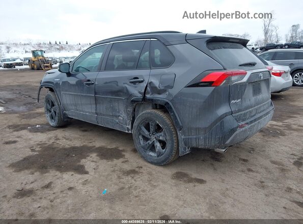 2T3E6RFV2MW011367 2021 TOYOTA RAV4 HYBRID Gray Trasero izquierdo