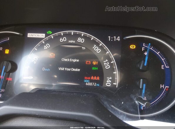 2T3E6RFV2MW015404 2021 TOYOTA RAV4 HYBRID Gray 