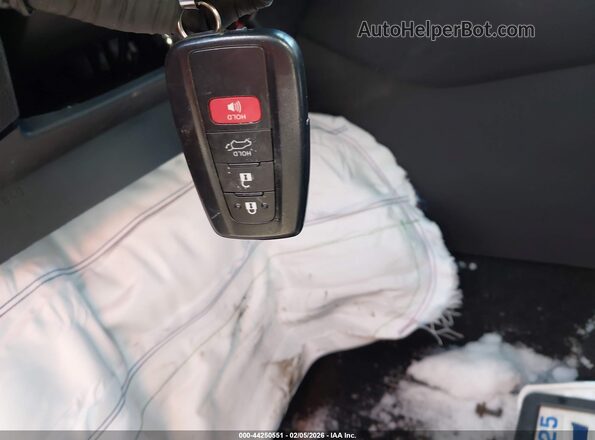 2T3E6RFV3PW043572 2023 TOYOTA RAV4 HYBRID Синий Вид панели приборов