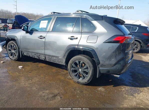 2T3E6RFV4PW042091 2023 TOYOTA RAV4 HYBRID Gray Rear left