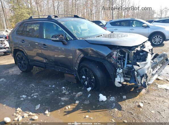 2T3E6RFV4PW042091 2023 TOYOTA RAV4 HYBRID Gray Front right