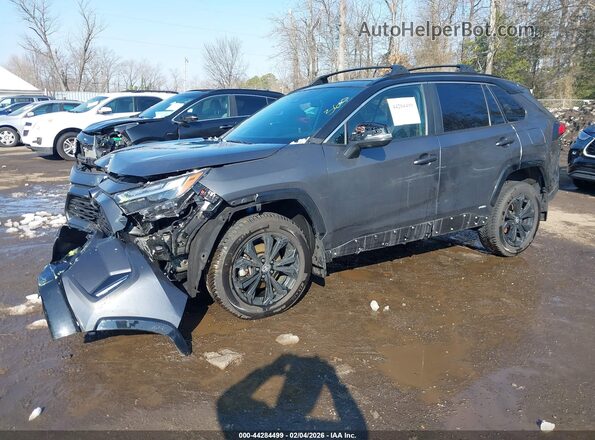 2T3E6RFV4PW042091 2023 TOYOTA RAV4 HYBRID Gray Front left