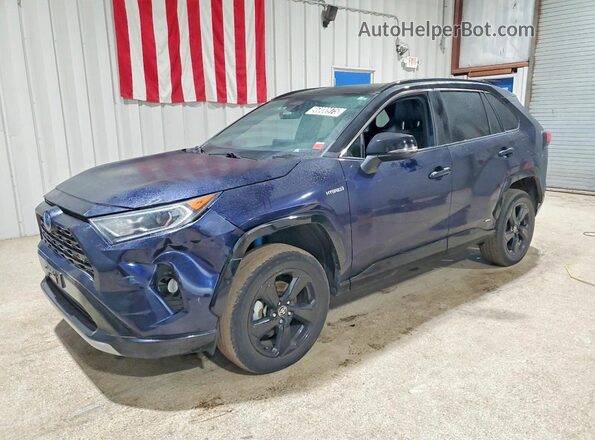 2T3E6RFV5MW025036 2021 TOYOTA RAV4 Blue Przód lewy